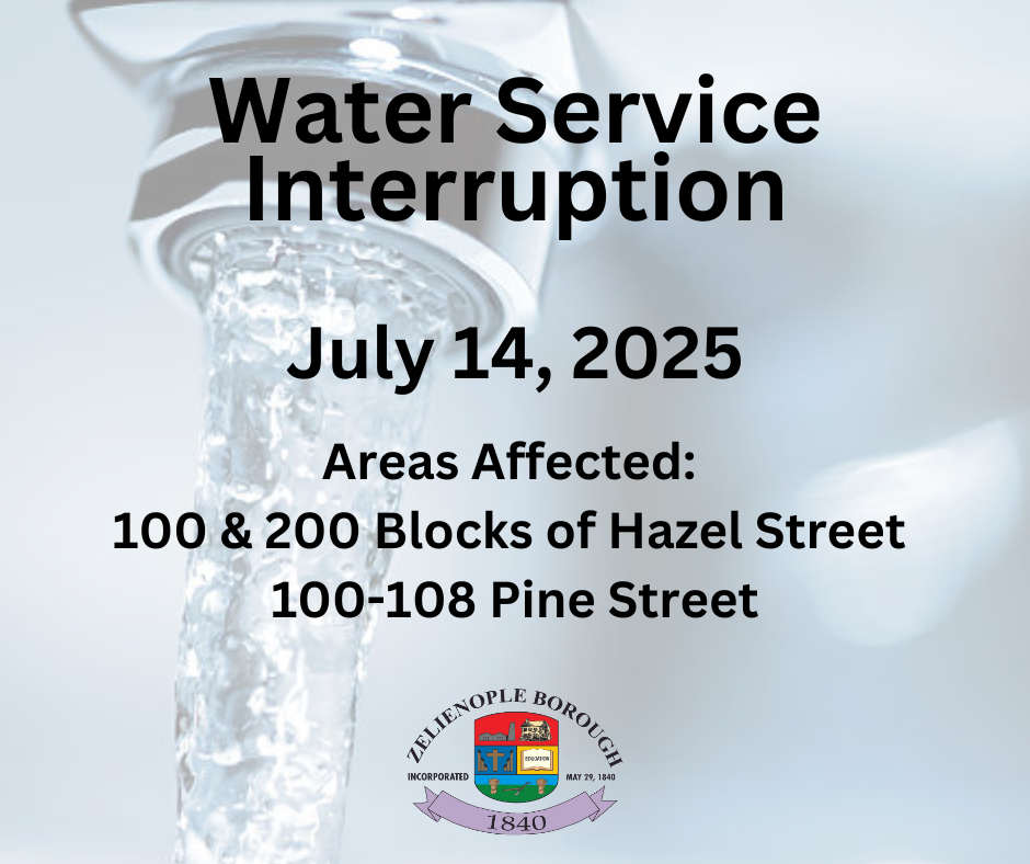 Water Service Interruption Notice